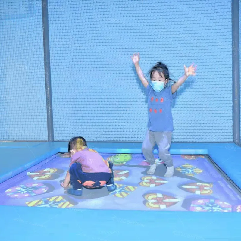 Indoor Children's Playground 3D Interactive Projection Electronic Game
