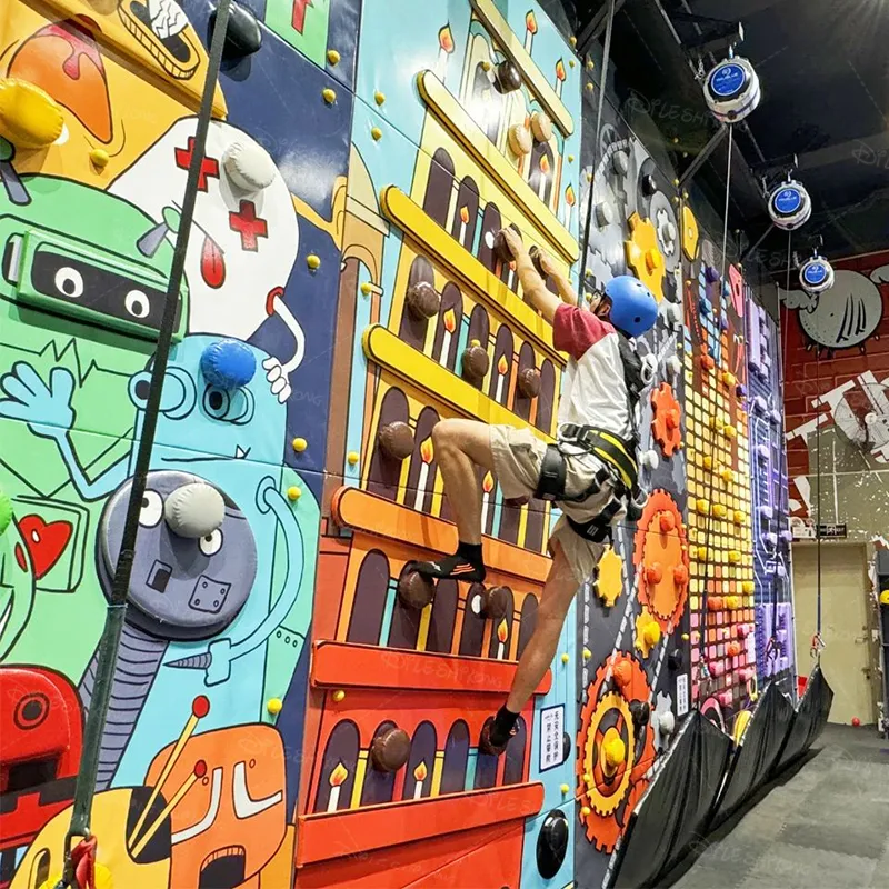 Indoor Children's Playground, Children's Fun Rock Climbing, High-Altitude Challenge Climbing Equipment