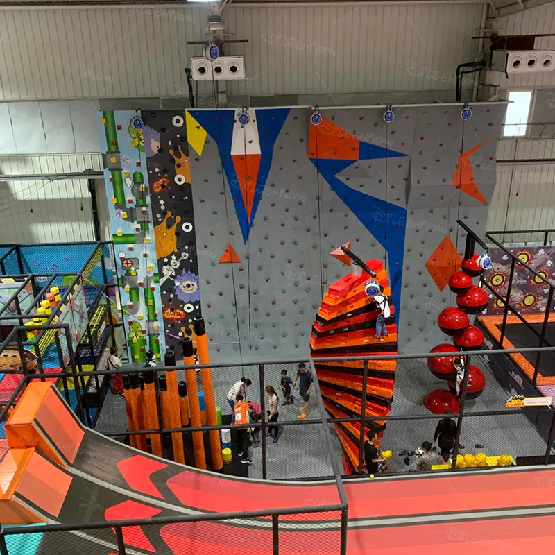 Indoor Children's Playground, Children's Fun Rock Climbing, High-Altitude Challenge Climbing Equipment