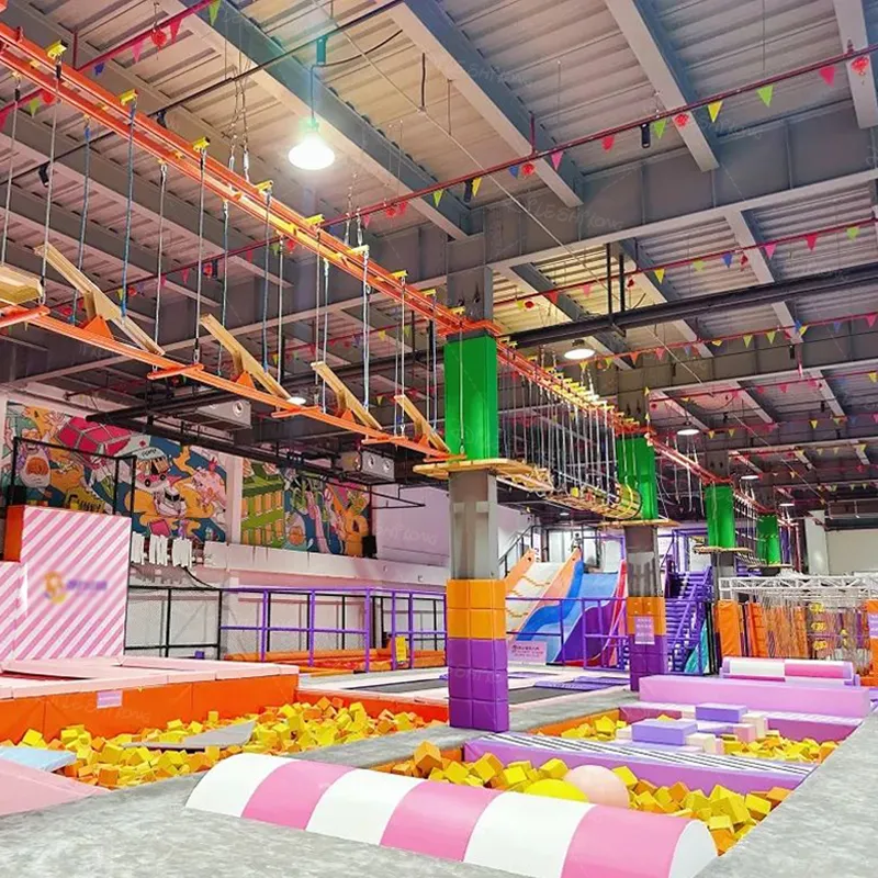 Children's Sports Center Gymnasium Children's and Adult Trampoline Sports Equipment Sponge Pool Safety and Environmental Protection Materials