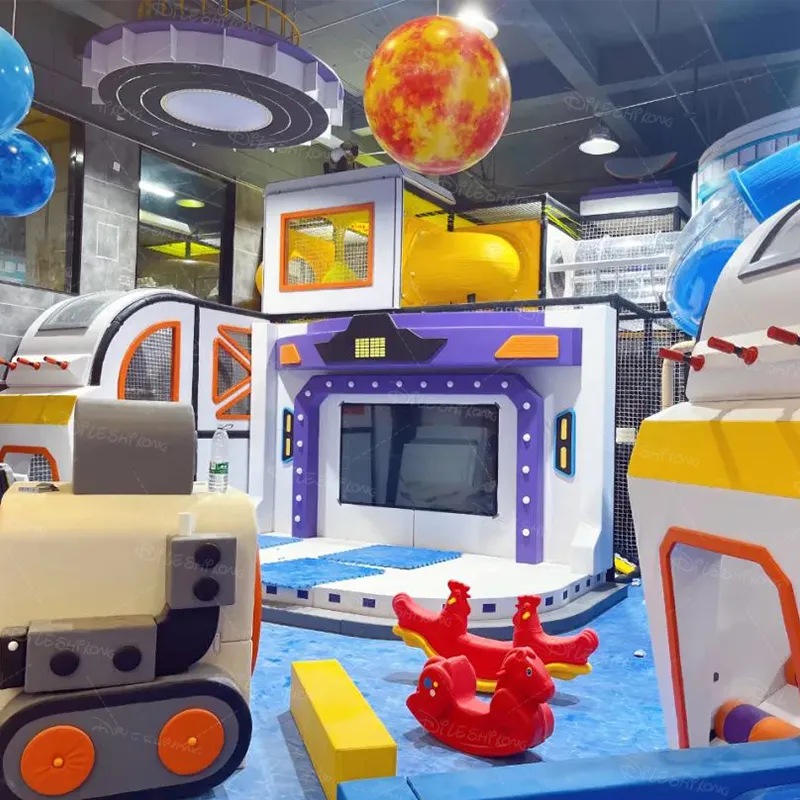 Indoor children's playground, technological amusement equipment, interactive equipment for parent-child amusement park