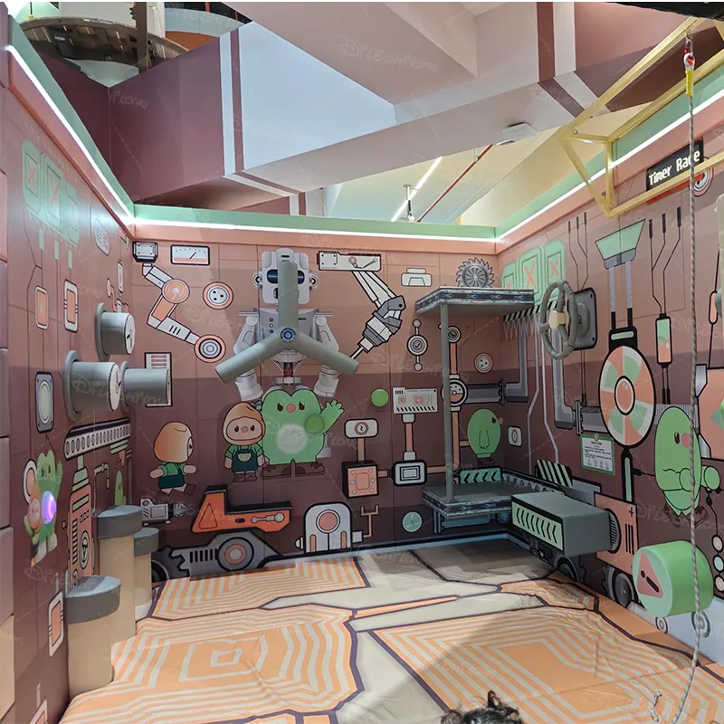 Wall Challenge Game Indoor Children's Playground - Mario Challenge