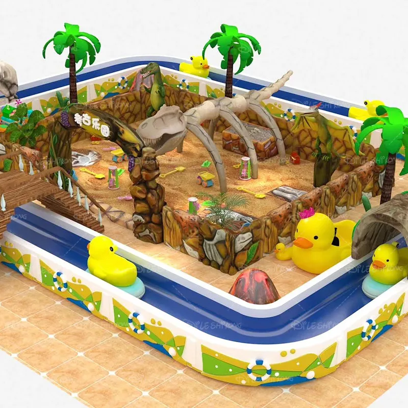 Dinosaur Archaeology Park, Imitation of Jurassic Primitive Forest Scene, Adventure Theme Park