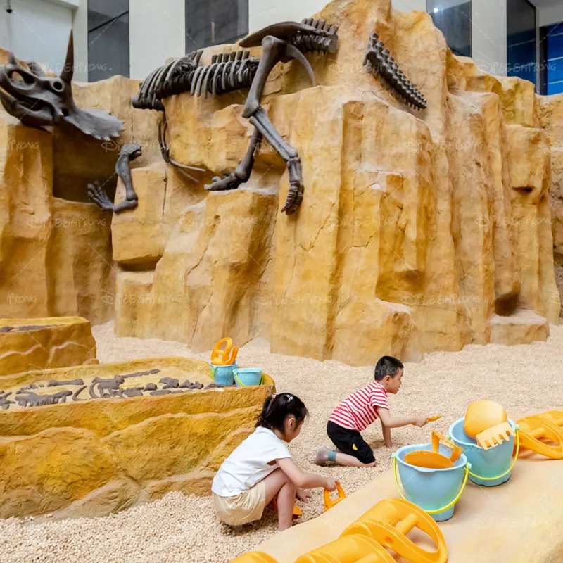 Dinosaur Archaeology Park, Imitation of Jurassic Primitive Forest Scene, Adventure Theme Park