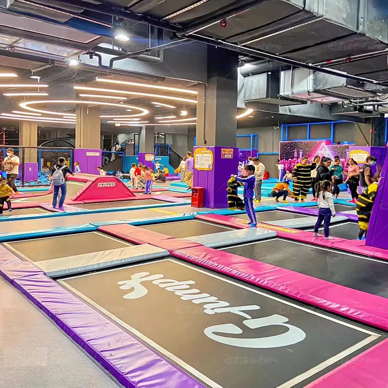 Indoor children's playground trampoline theme park, soft entertainment equipment, soft game area