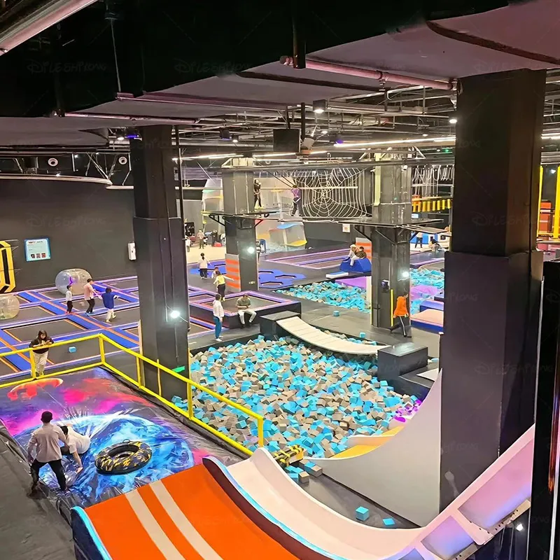 Indoor children's playground trampoline theme park, soft entertainment equipment, soft game area