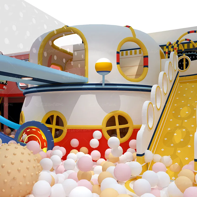 Design of Indoor Children's Playground Rendering Case