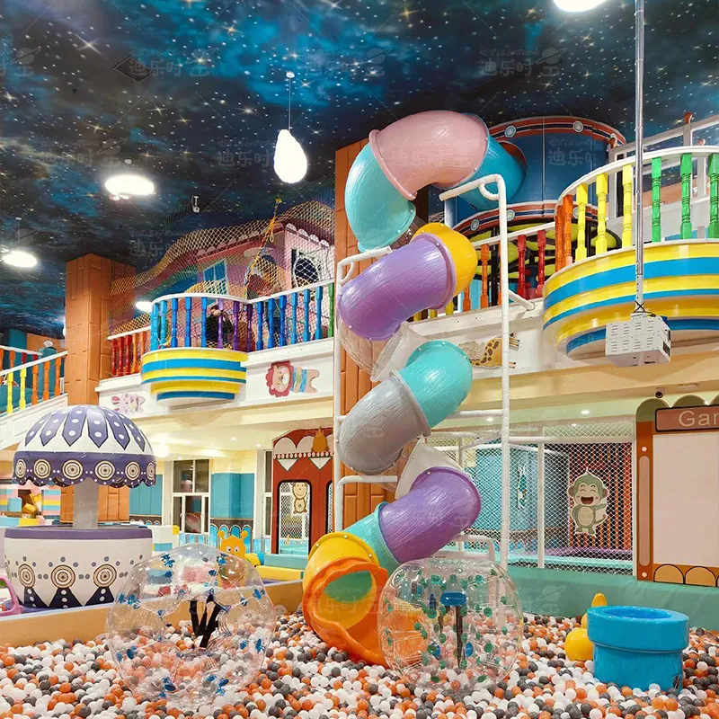 Customized amusement park equipment for indoor amusement parks in shopping centers, with quality compliant with EU CE testing