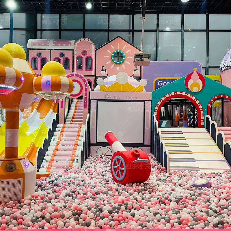 Indoor Children's Naughty Castle Playground