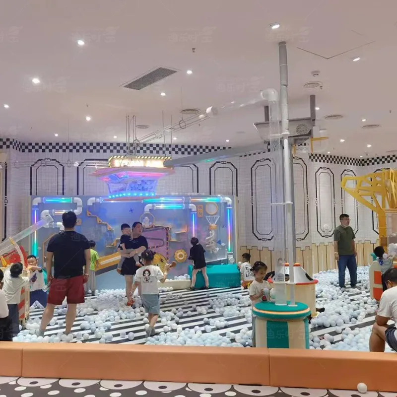 Indoor Amusement Park Wall Challenge Project - Qiulebao