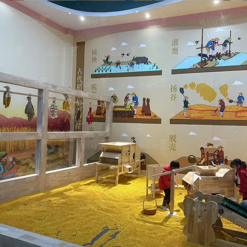 Indoor Children's Threshing Ground: A Simulated Farming Amusement