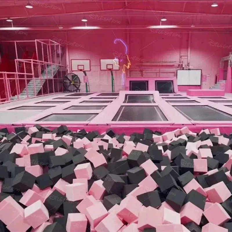 trampoline sponge pool
