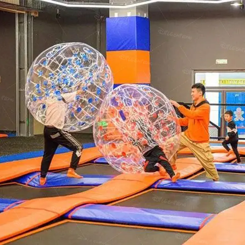 Trampoline touch ball