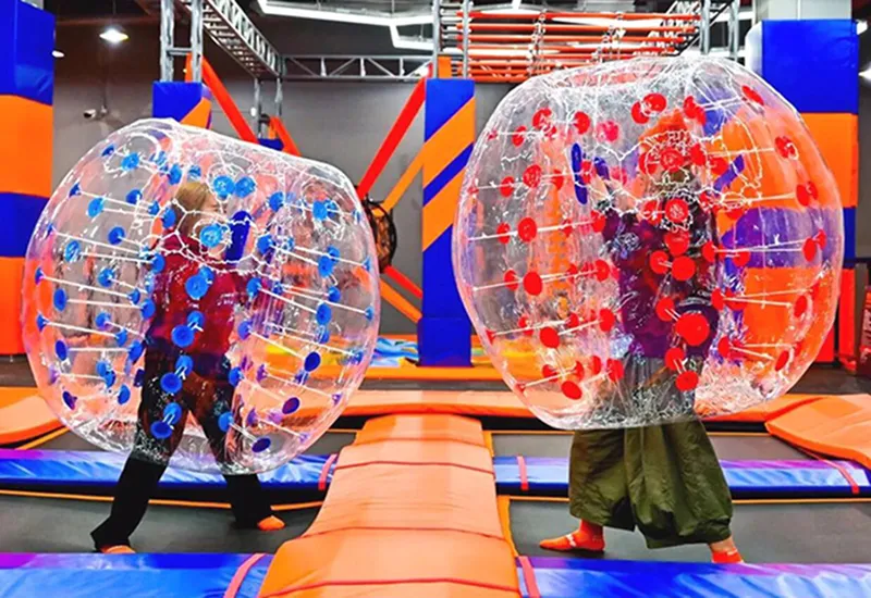 Trampoline touch ball