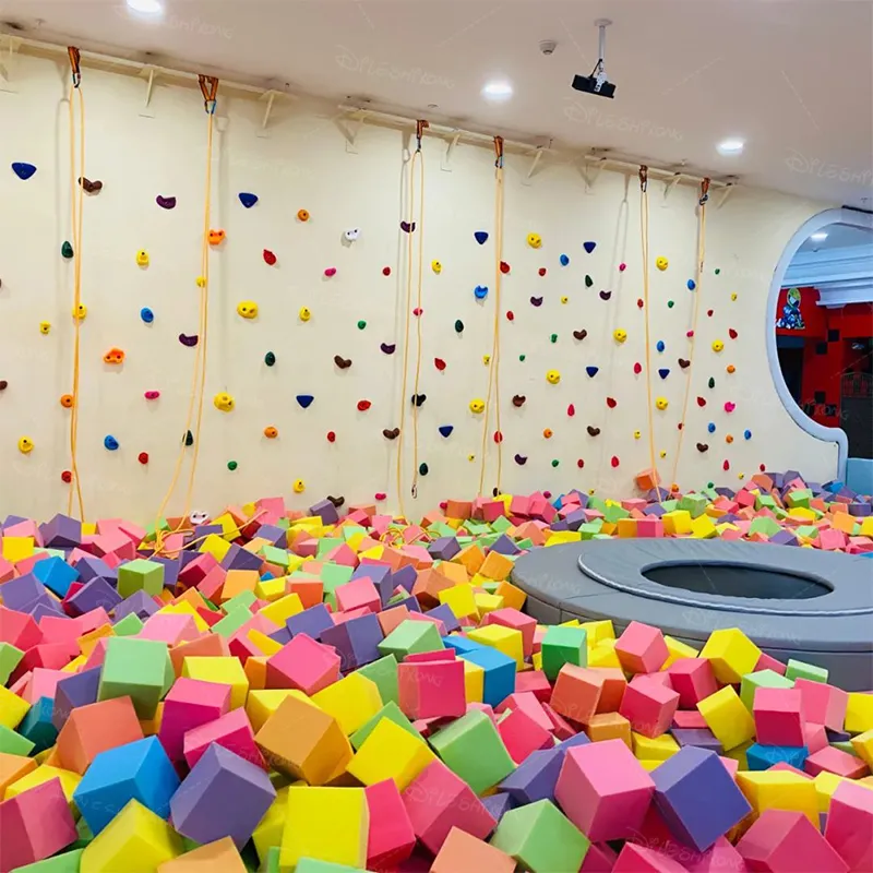 Children's rock climbing