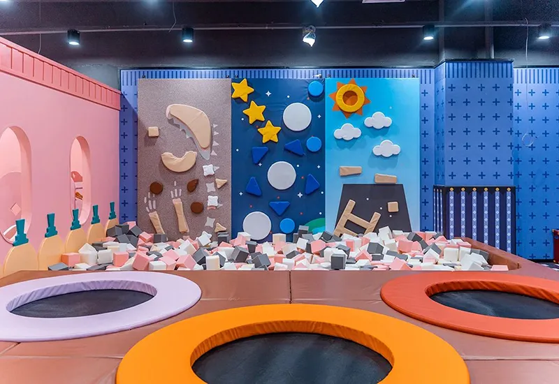 Children's rock climbing