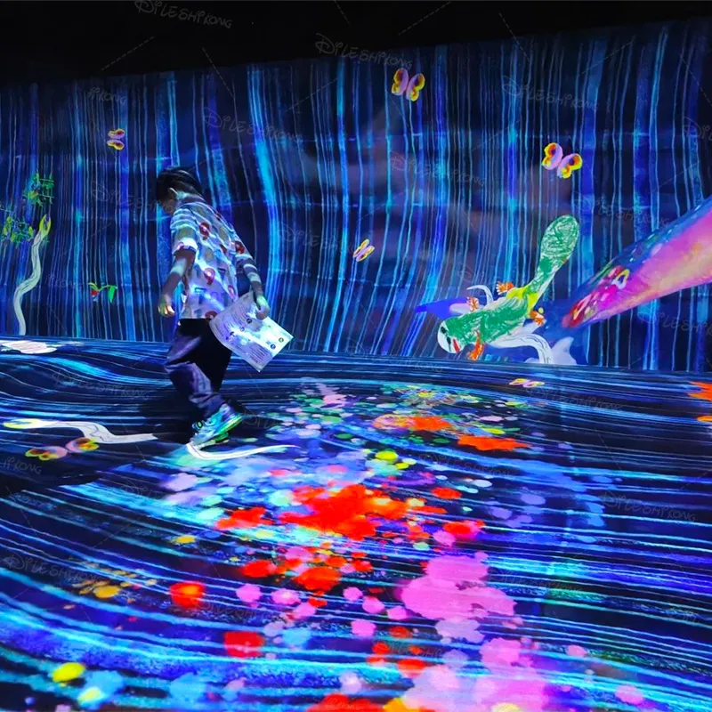 Holographic interactive projection