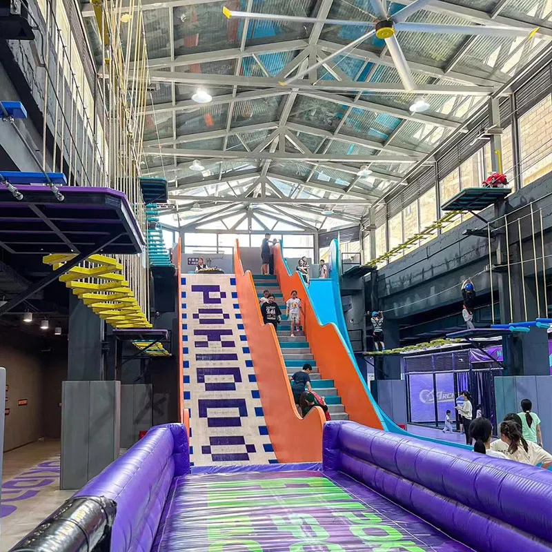 Dry snow slide