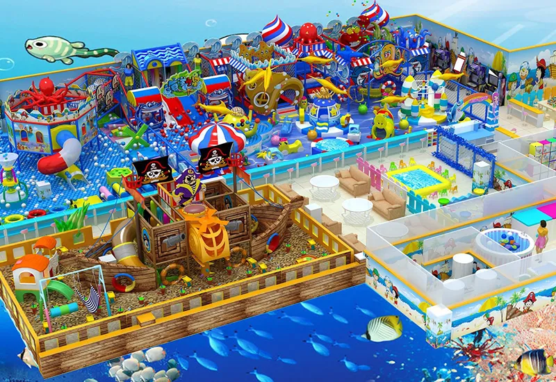 Pirate Ship Theme Naughty Castle