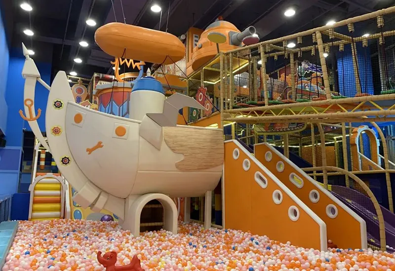 Pirate Ship Theme Naughty Castle