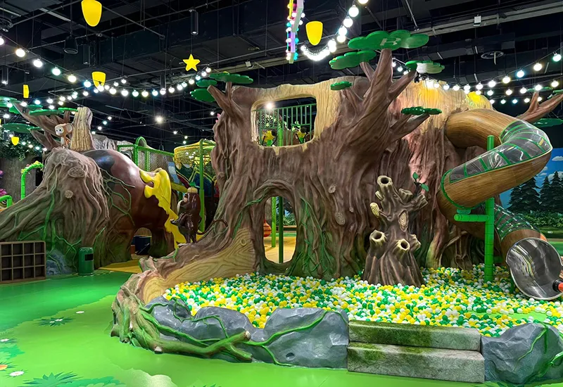 Forest themed Naughty Castle