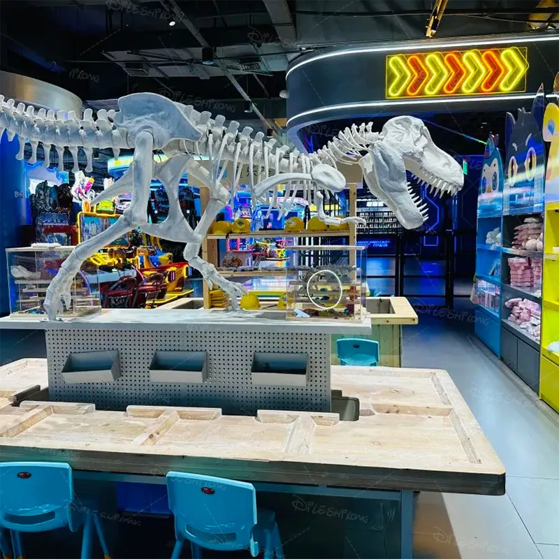 Dinosaur archaeological table