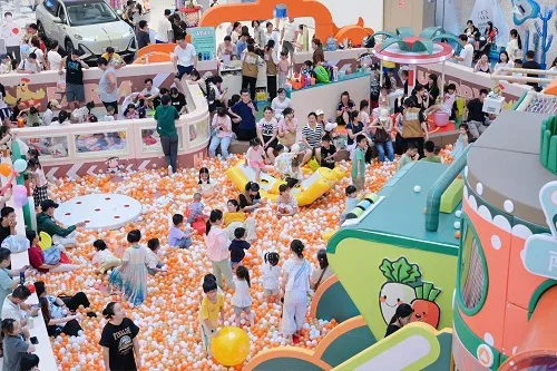 Opening a children's amusement park in a shopping mall atrium has the following major advantages, as summarized by Dile Space Children's Amusement Park:
