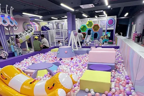 The most popular children's playground for children: macaron children's playground