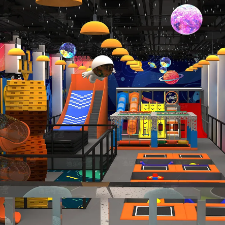 Indoor trampoline parks