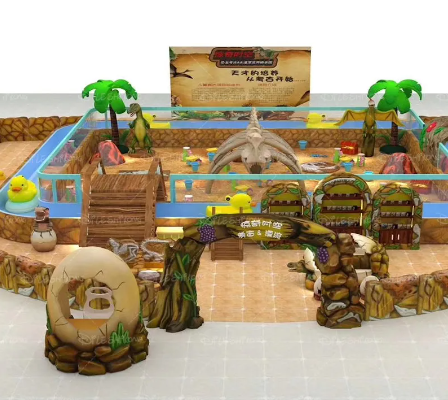 Adventure-themed indoor playgrounds